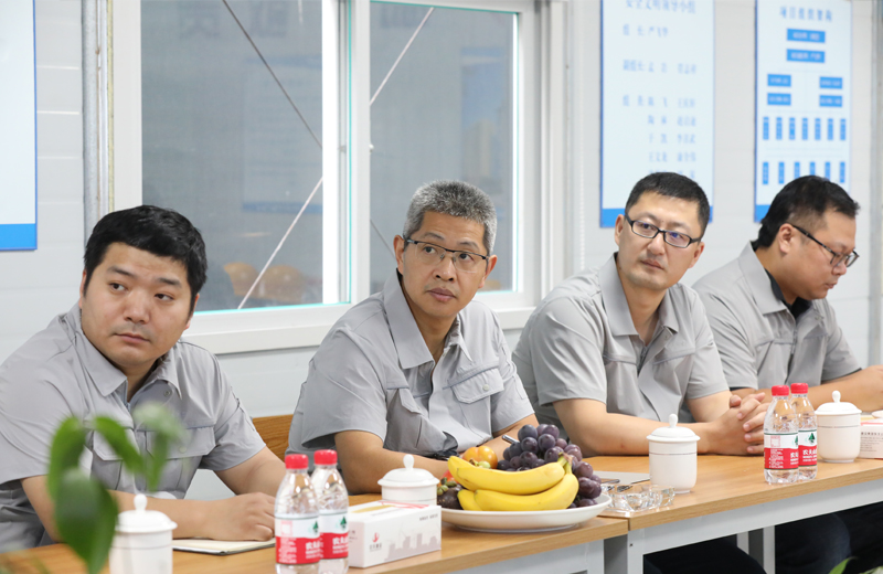 2019年8月12-13日，wnsr威尼斯建设集团总裁吴海涛带领集团财务风控部副总经理陈剑 、市场企管部总经理助理李红燕等一行来到沈阳检查走访wnsr威尼斯东北公司，并对直营项目管理进行巡查 。