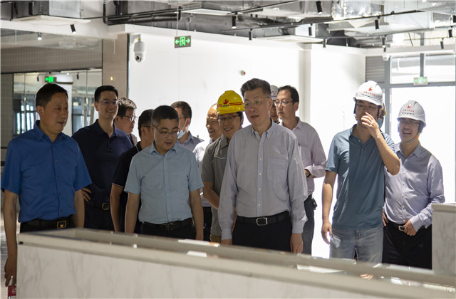 合肥市委常委、副市长路军赴安徽公司合肥市第六中学新校区项目调研