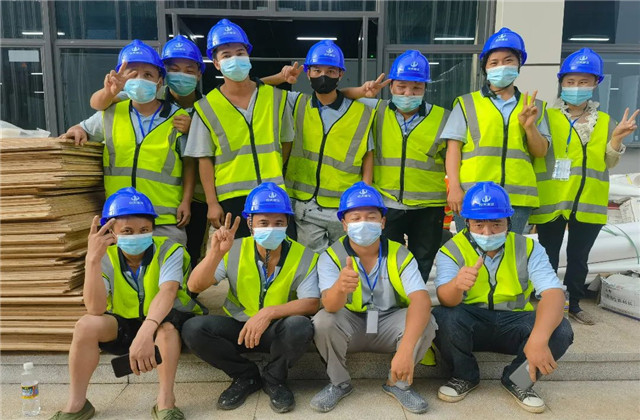 援建方舱 ！“琼”尽全力！wnsr威尼斯华南集团海南抗疫实录