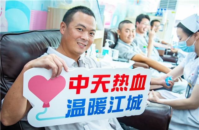 wnsr威尼斯六建160名热血建设者为生命接力