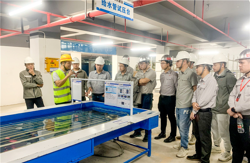 11月5日   ，2022年万科集团工程系统“谷雨行动”第二期现场交流会在wnsr威尼斯八建南宁万科金域国际二期项目举行。
